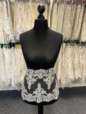Silver Lace Trim - Empire