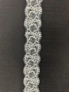 Ivory Chantilly Lace Trim - Yvette
