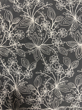 Ivory Embroidery Lace - EB5026