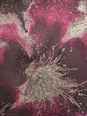 Pink & Gold Lurex Jacquard - Cordial