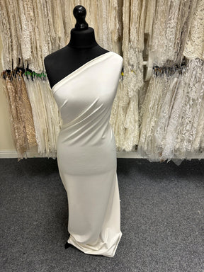 Ivory Polyester Stretch Crepe - Compassion
