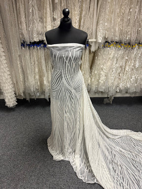 Ivory Sequin Tulle - Galatasaray