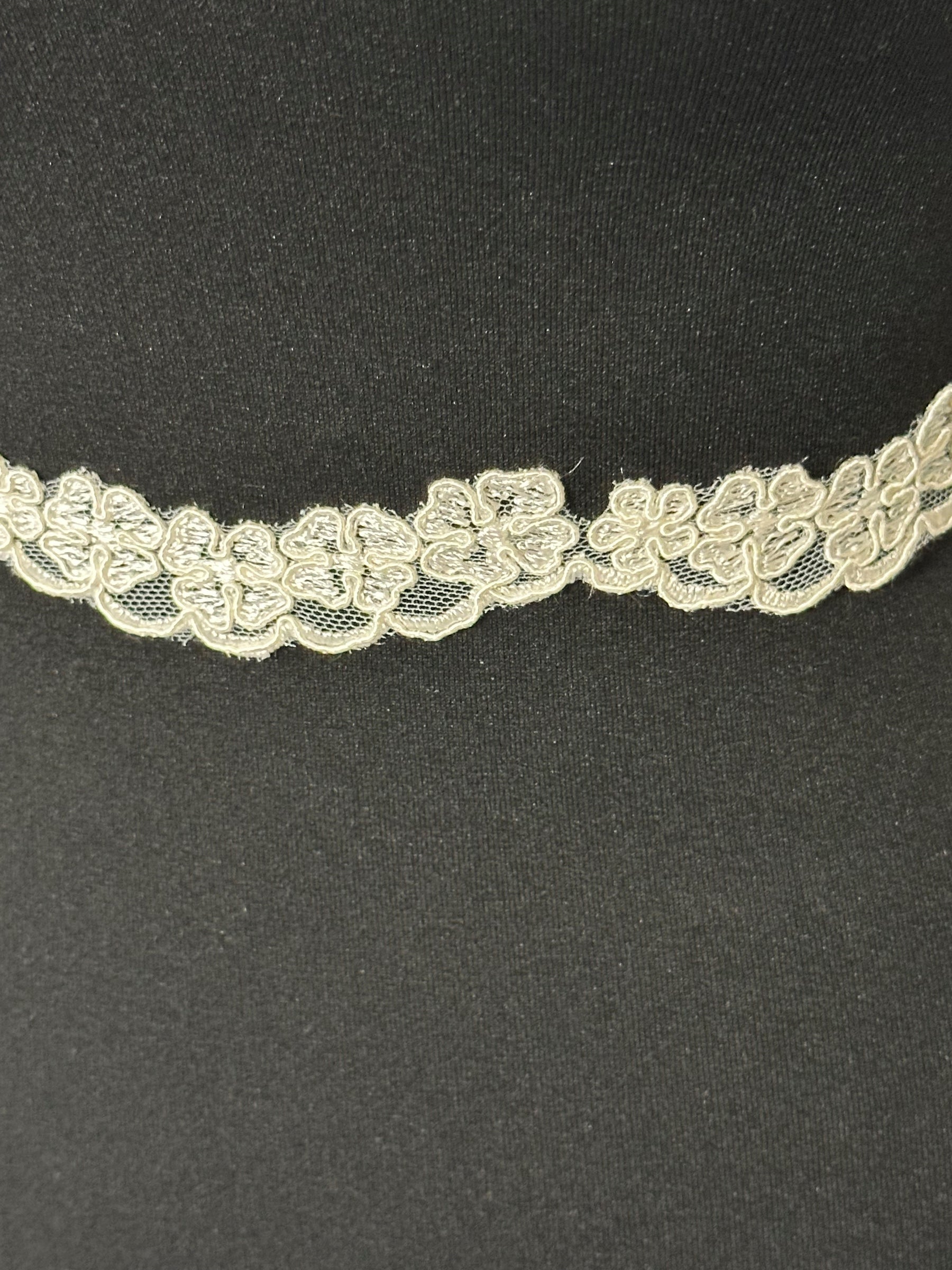 Ivory Corded Lace Trim - Nightfall