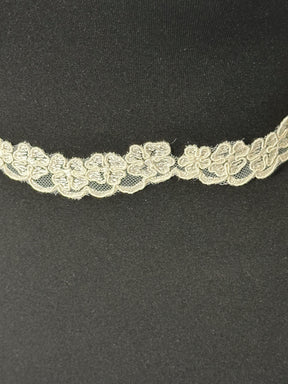 Ivory Corded Lace Trim - Nightfall