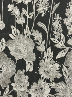 Ivory Embroidered Lace - Genby