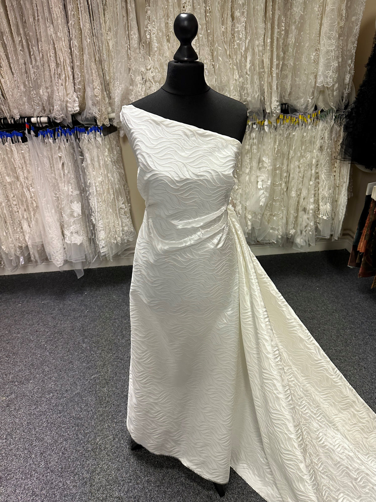 Ivory Waistcoat Fabric - Madrid
