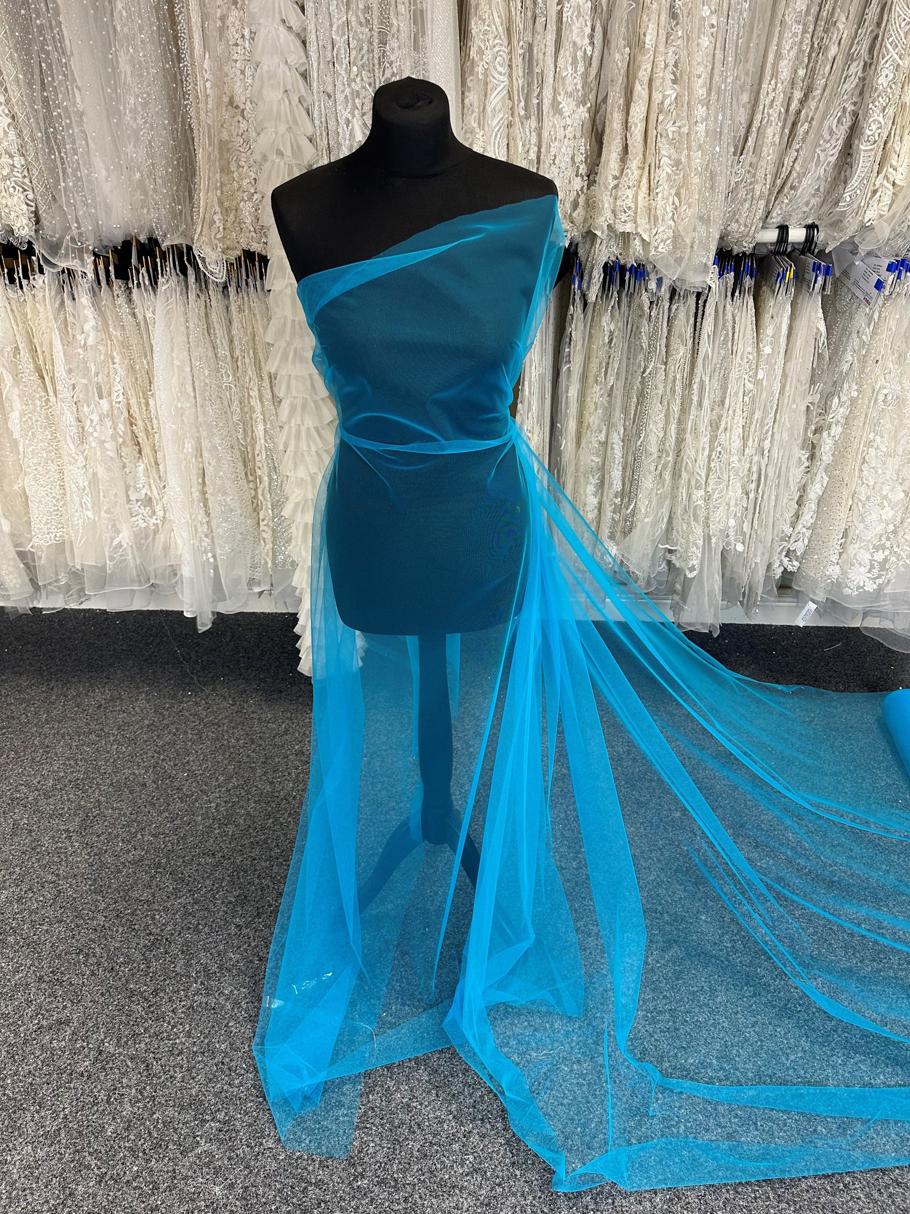 Turquoise Tulle Turquoise Tulle