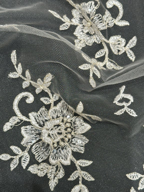 Ivory Beaded Lace - Languid