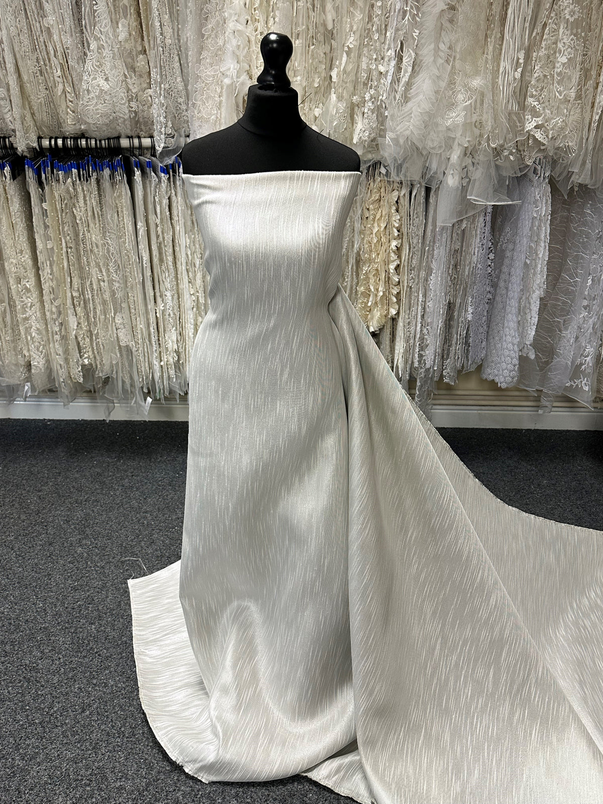 Ivory Slub Fabric - Granada