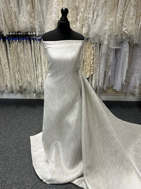 Ivory Slub Fabric - Granada