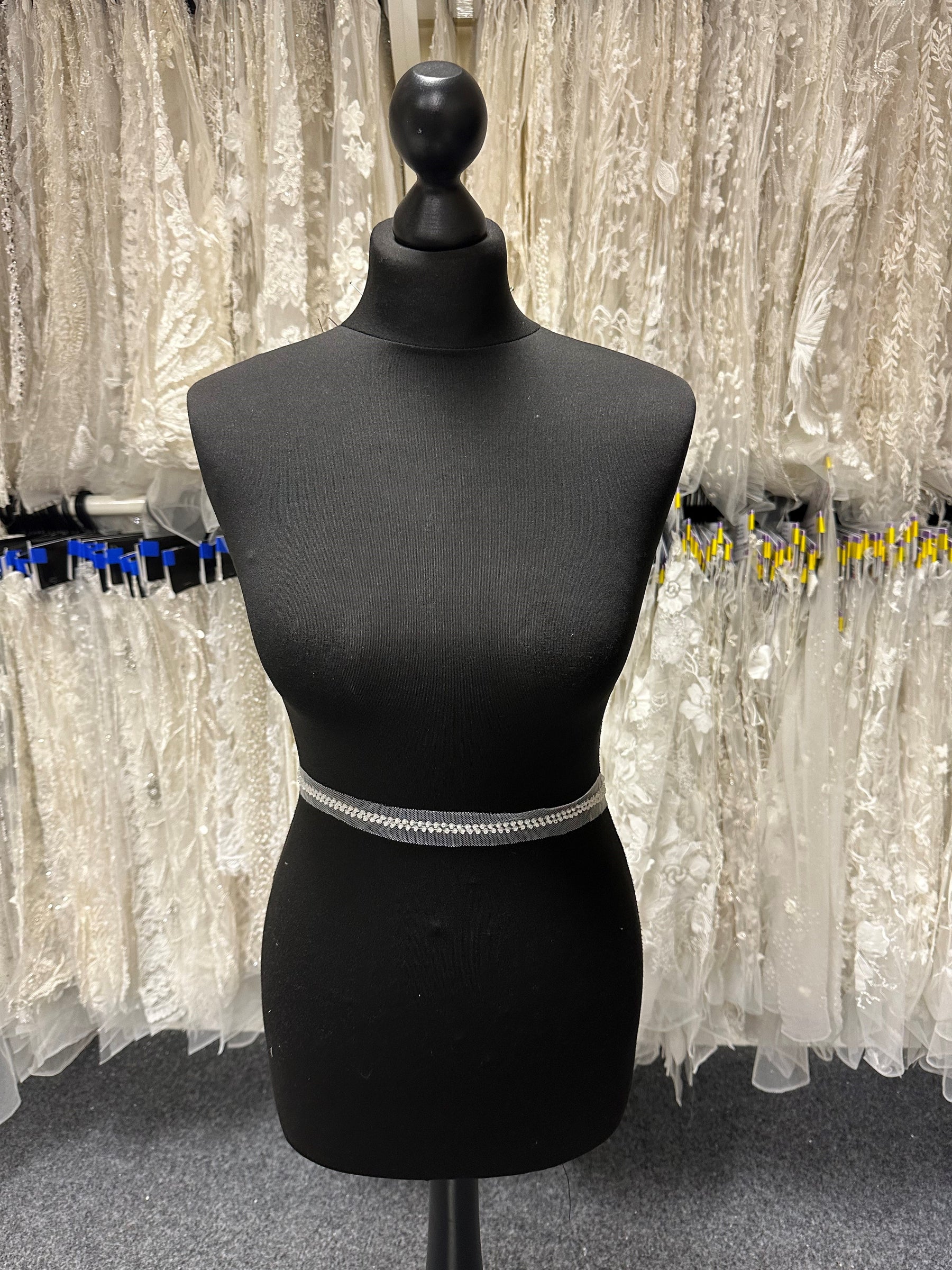 Ivory Beaded Dress Trim - EH2030