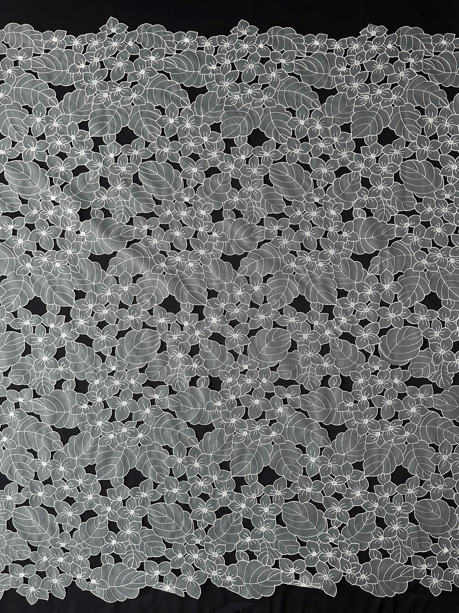 Ivory Organza Lace - Ability