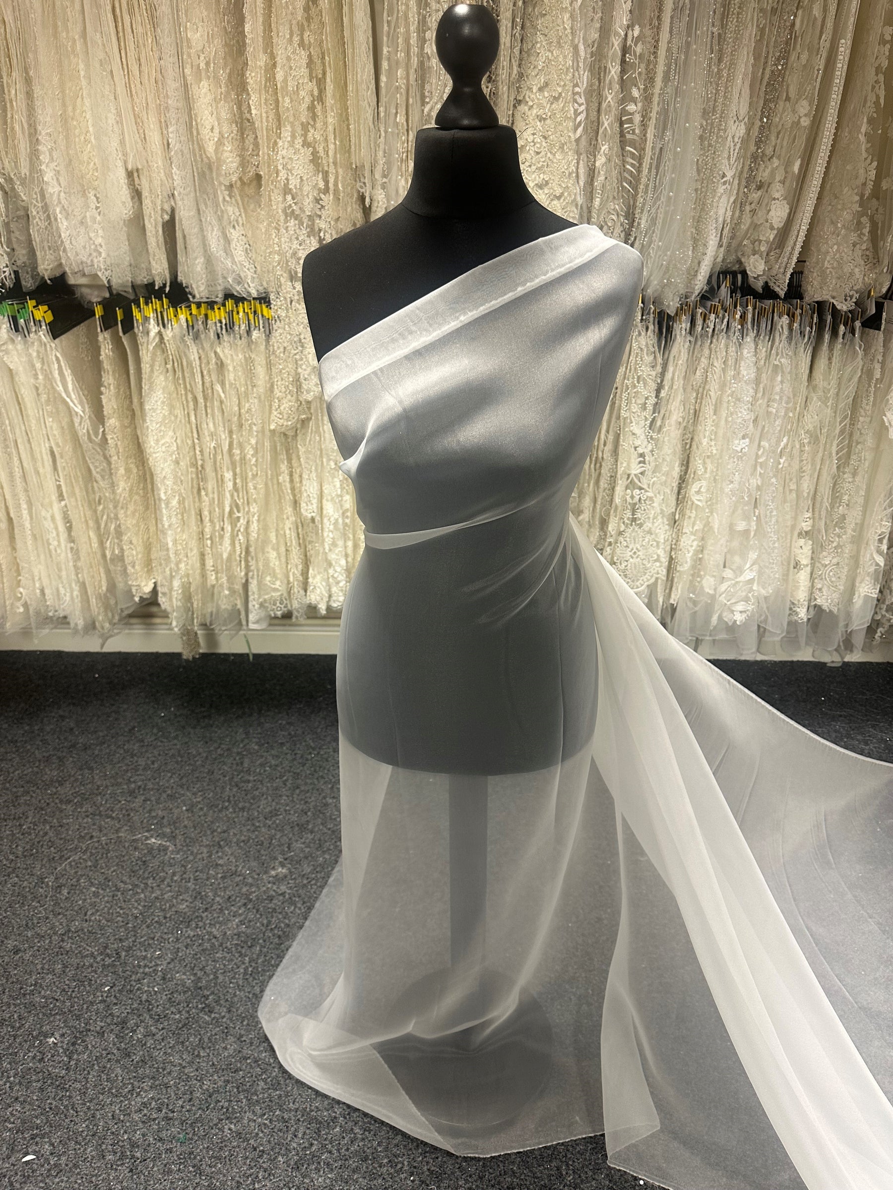Ivory Eco Organza