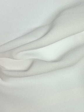 Ivory Polyester Stretch Crepe - Prowess