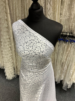 White Bridal Devoré - Amuse