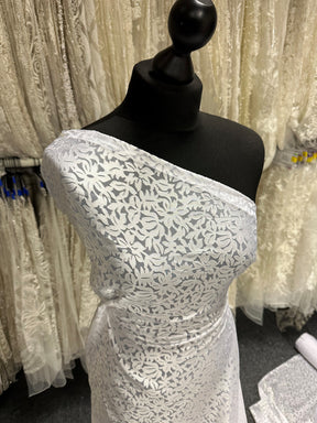 White Bridal Devoré - Amuse