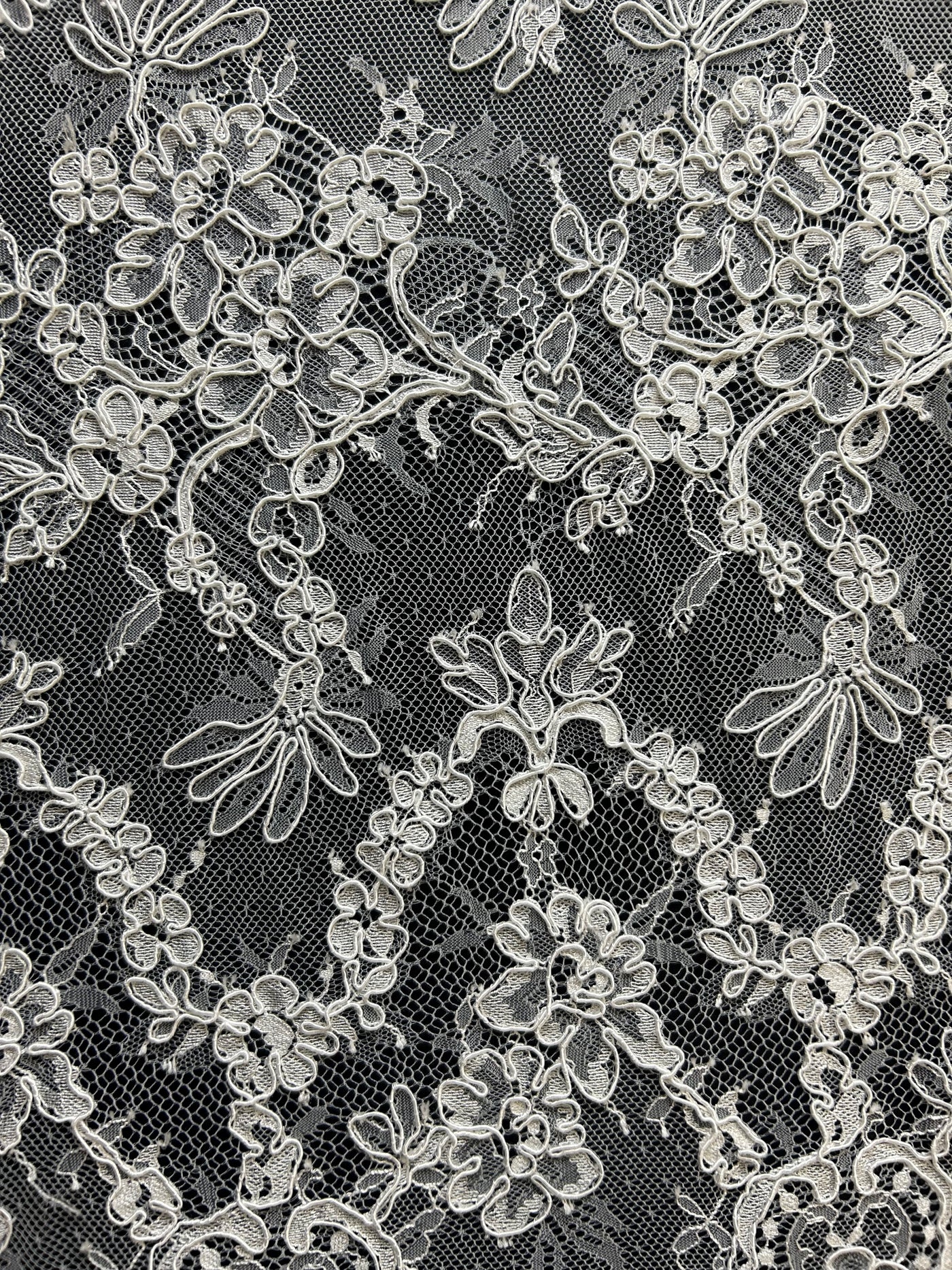 White Corded Lace Andrey