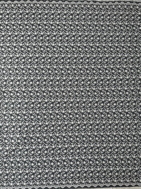 Ivory Embroidered Flower Lace - Lizzy