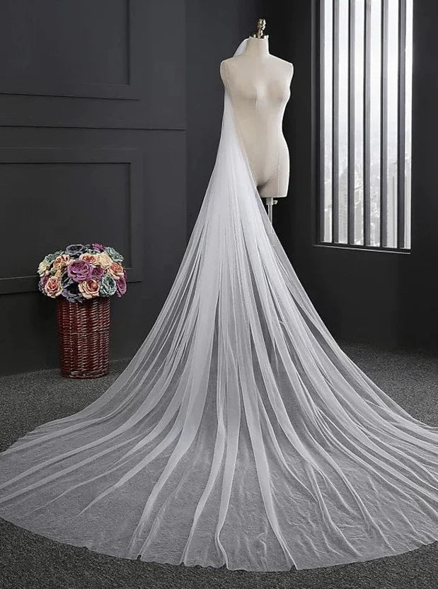 White Stretch Soft Tulle - Impetus