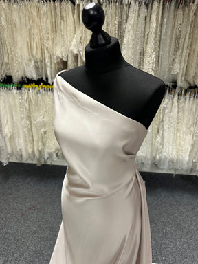 Cappuccino Polyester Duchess Satin - Supreme