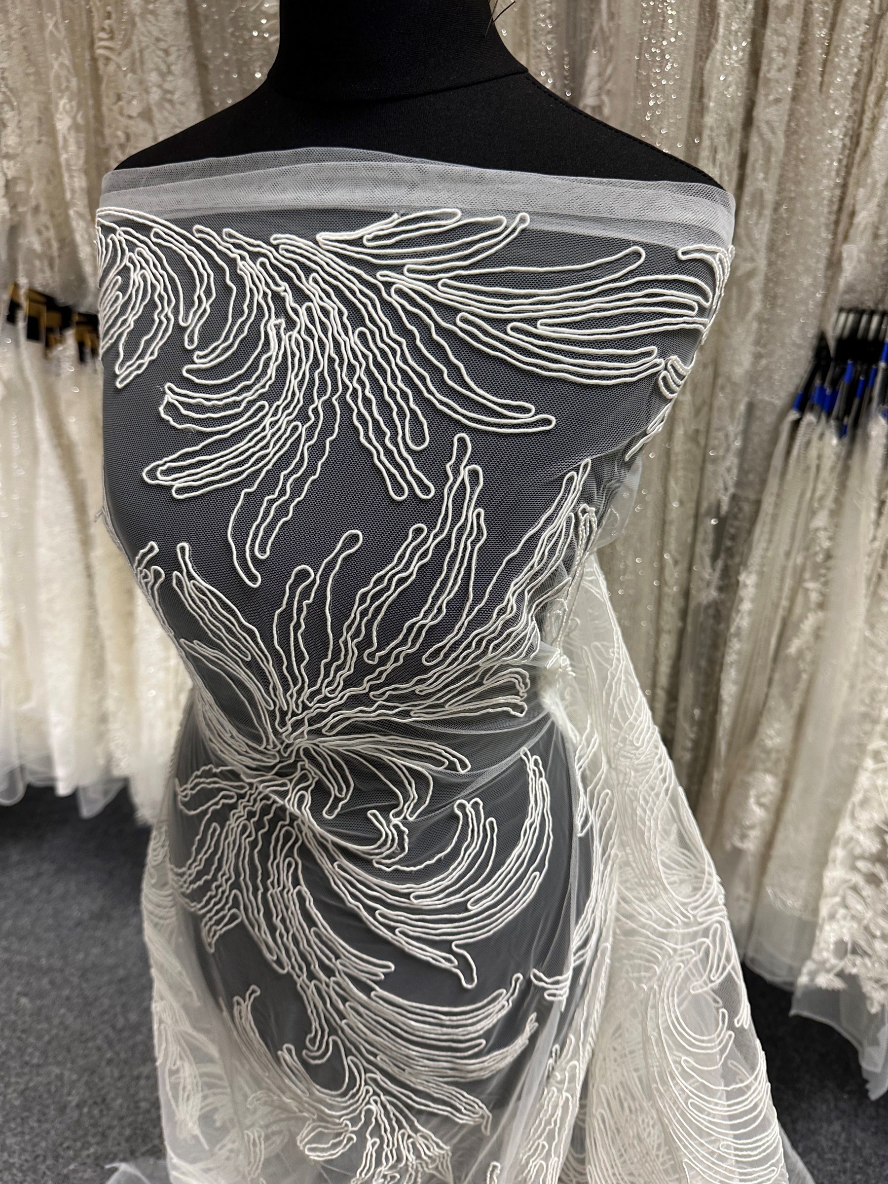 Ivory Corded Lace - Milani