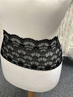 Black Lace Trim - Jett