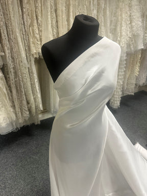 Soft White Polyester Twill - Loyalty