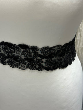 Black Lace Trim