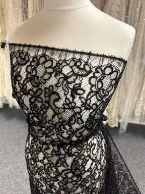 Black Chantilly Lace - Tica