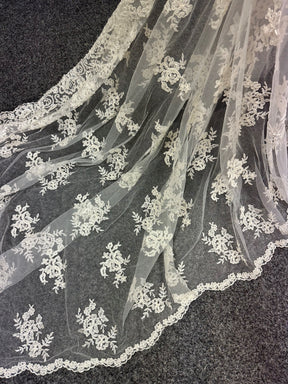 Ivory Beaded Bridal Lace - Noisy