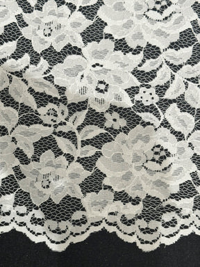 Ivory Raschel Lace - Jenica