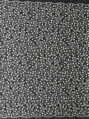 Ivory Glitter Puff Lace - Kinetic