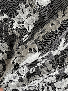 Ivory Chantilly Lace - Crew