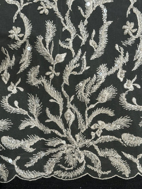 Ivory Graduated Flower Lace - Paula (CF)