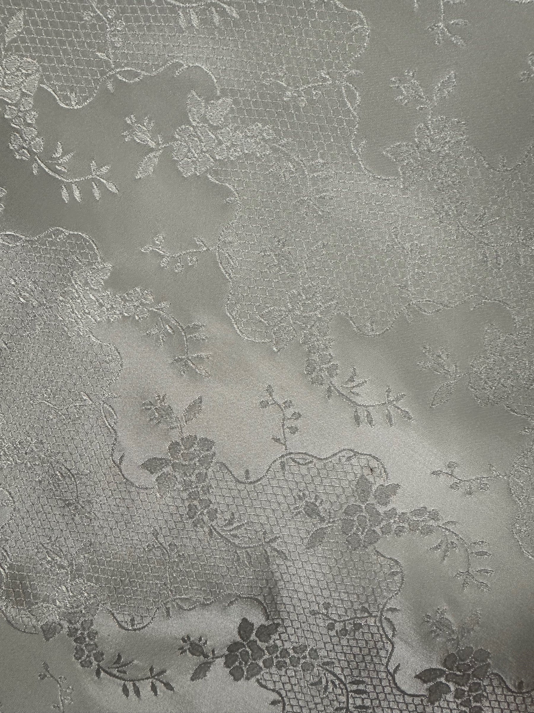 Ivory Jacquard Fabric - Antwerp