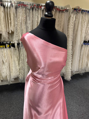Dusky Pink Polyester Crepe Back Satin - Desire