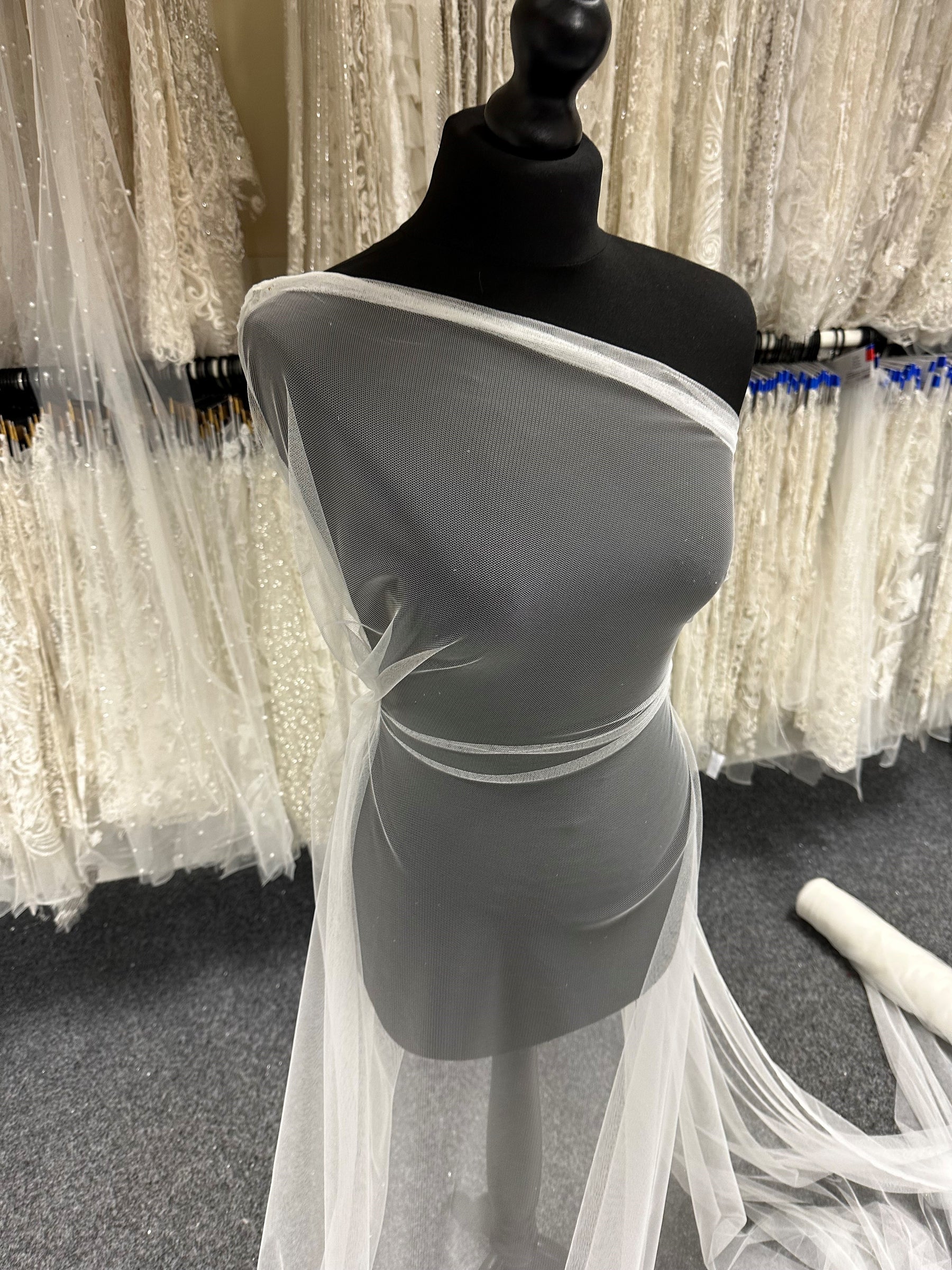 Ivory Soft Tulle - Humanity