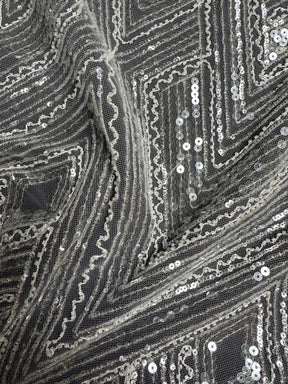 Ivory Sequined Tulle - Angola