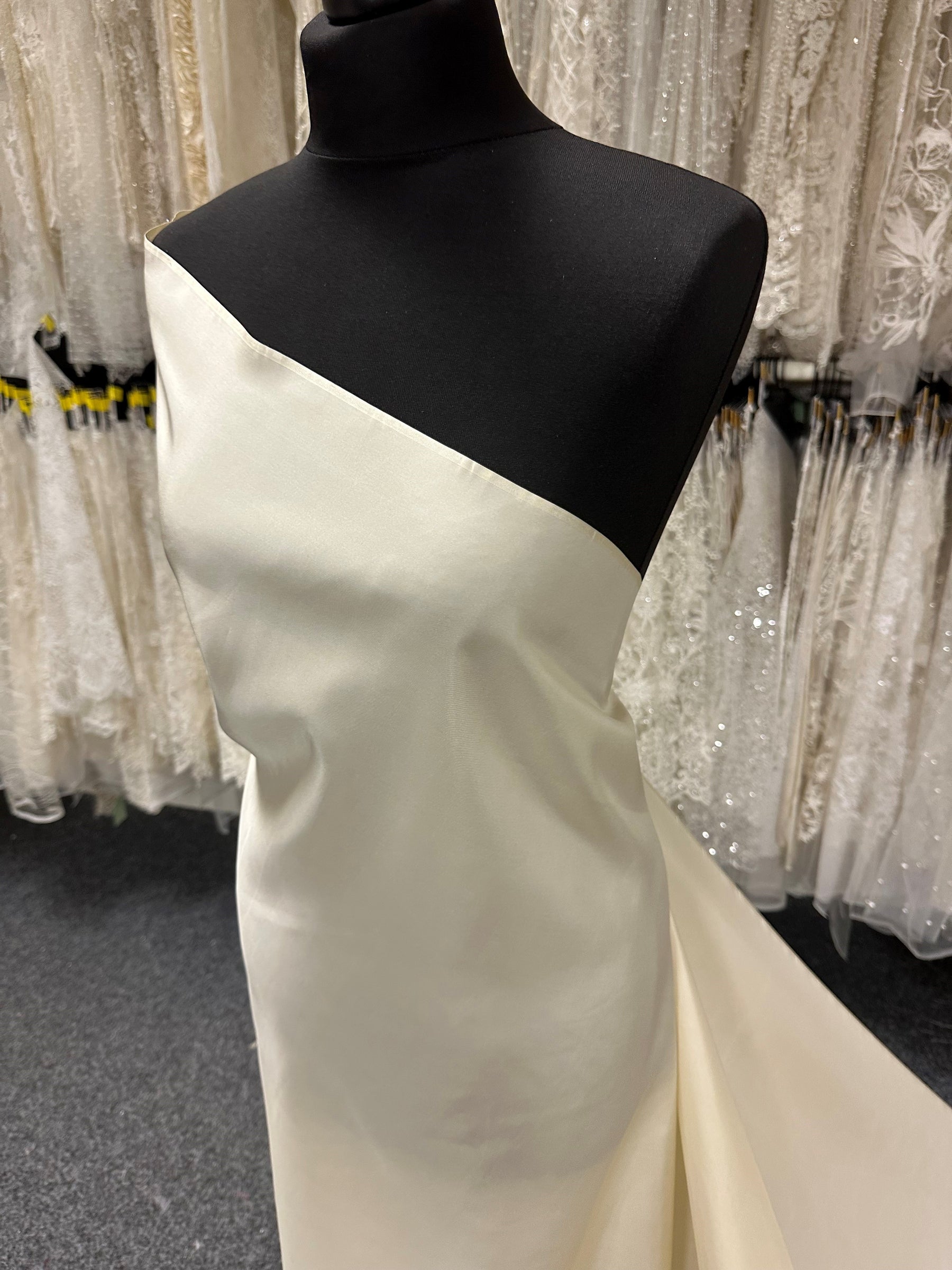 Cream Silk Heavy Weight Habotai - Allure