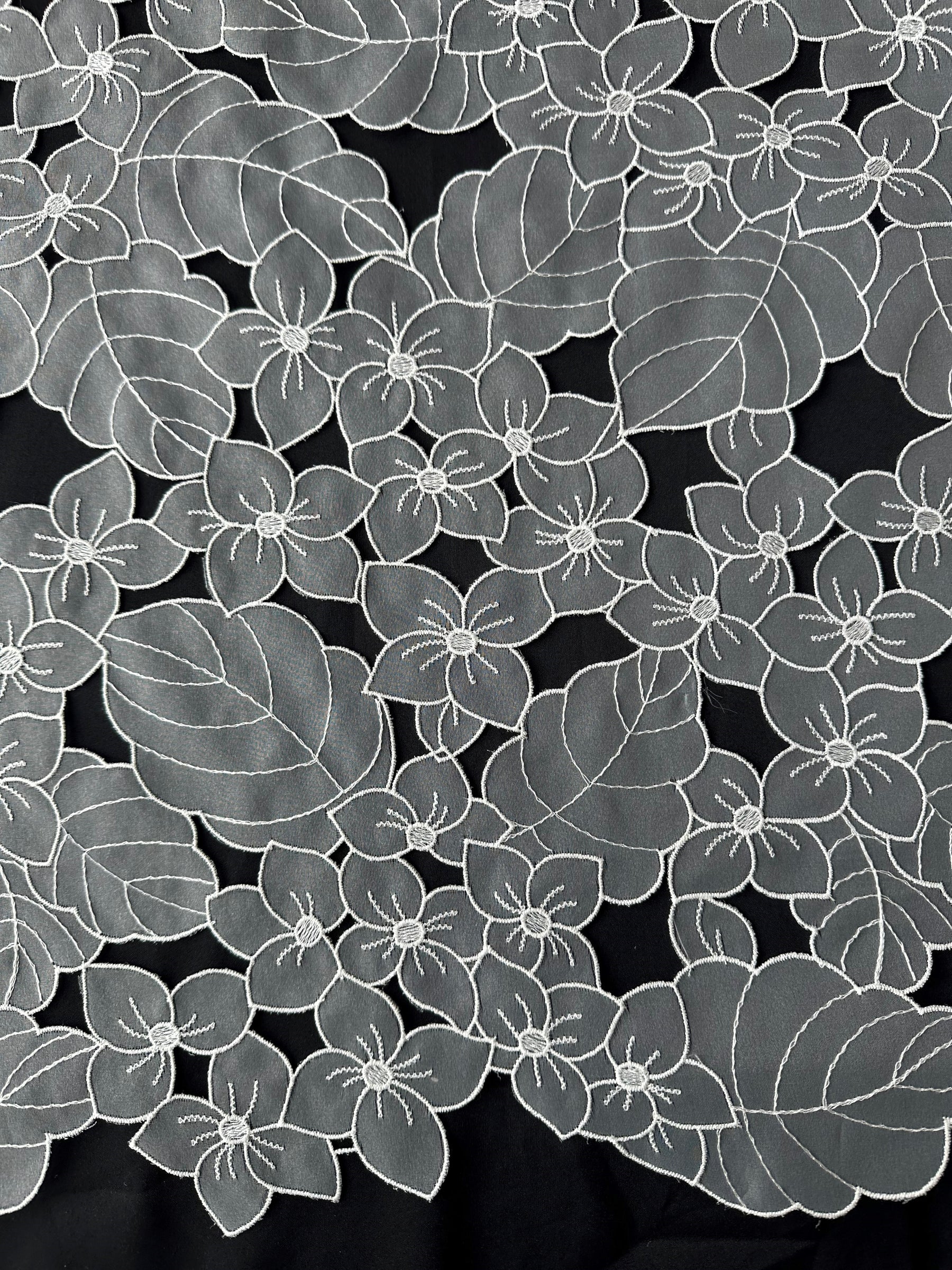 Ivory Organza Lace - Ability