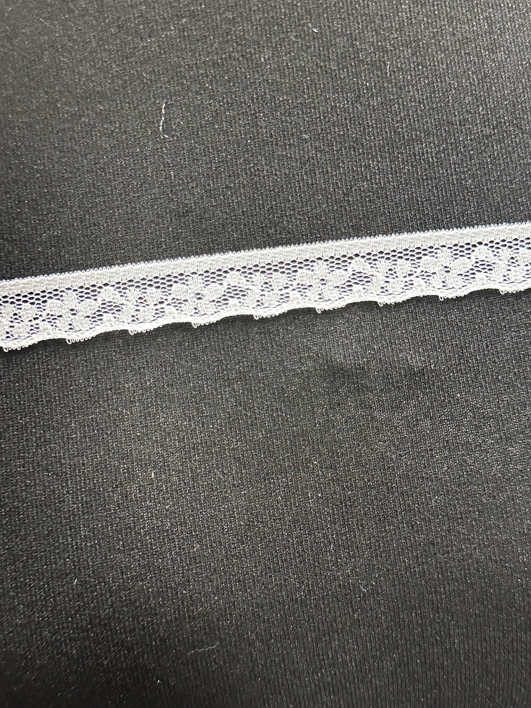 White Lace Trim - Birch