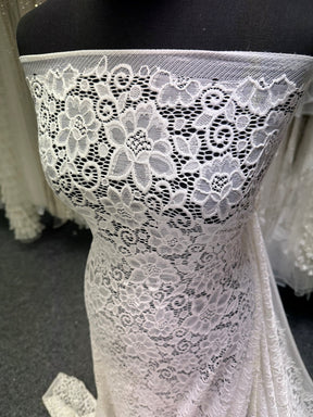 Ivory Stretch Guipure Lace  - Laud