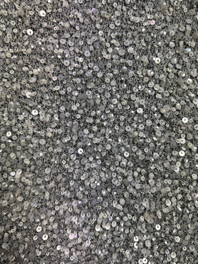 Ivory Sequin mesh - Jaipur