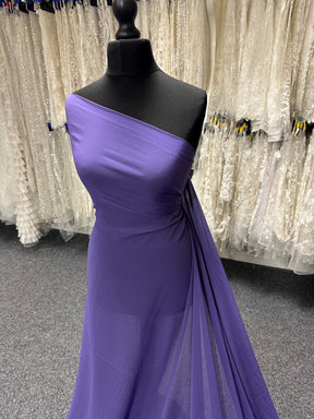 Violet Polyester Chiffon - Benevolence