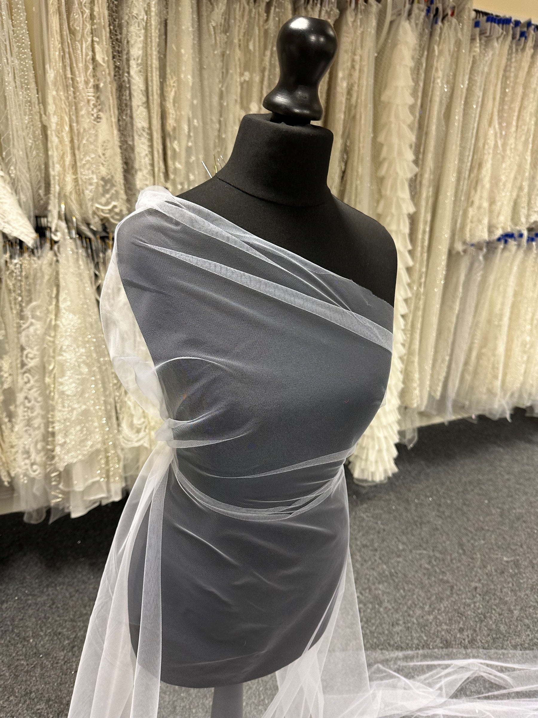 White Tulle for Veils – Climax