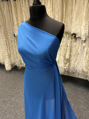 Royal Blue Polyester Chiffon - Benevolence