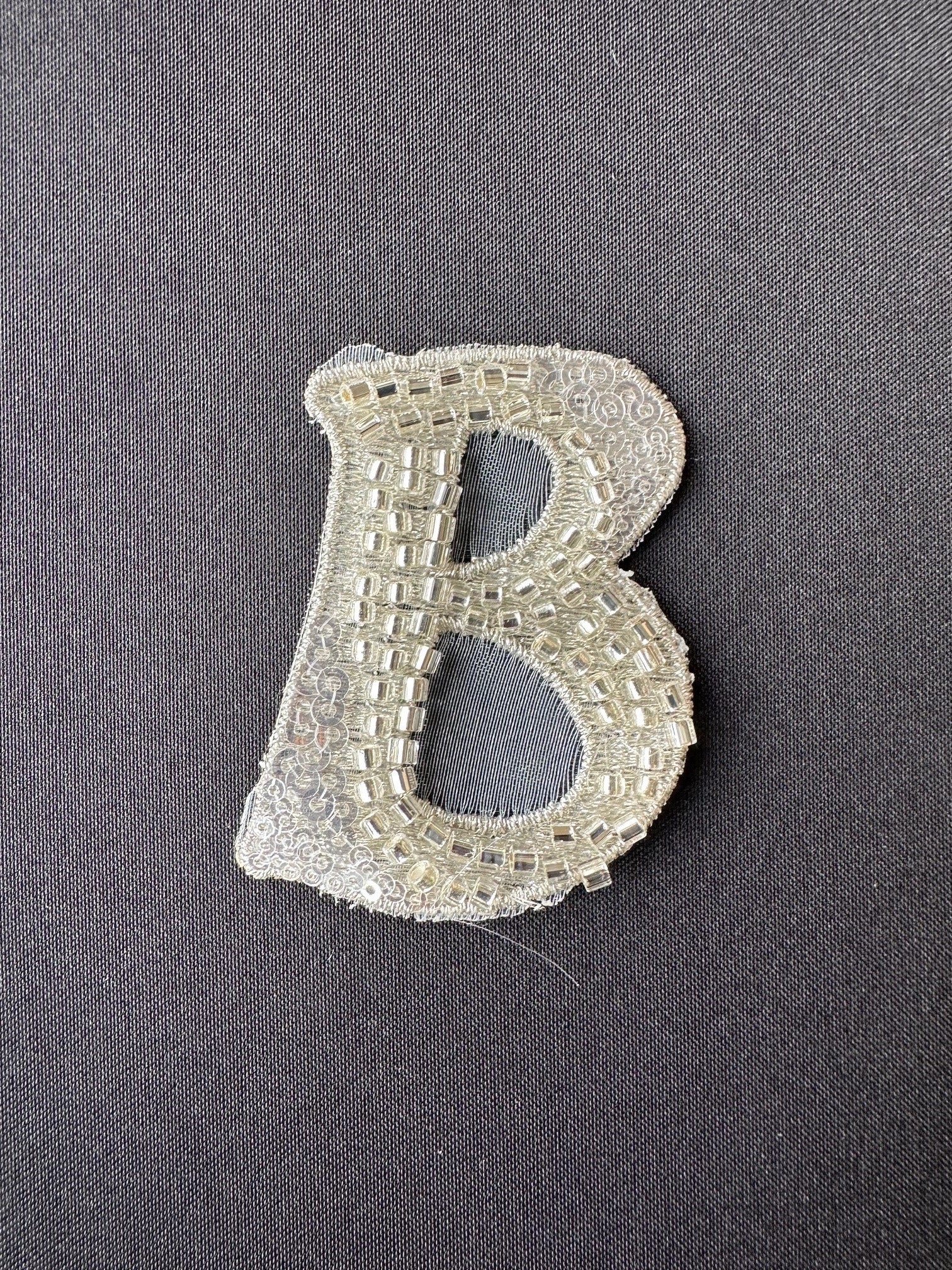 Beaded Letter B