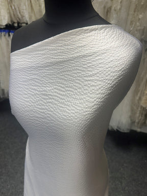 White Silk Hammer Satin - St Maxime