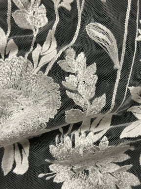 Ivory Embroidered Lace - Genby