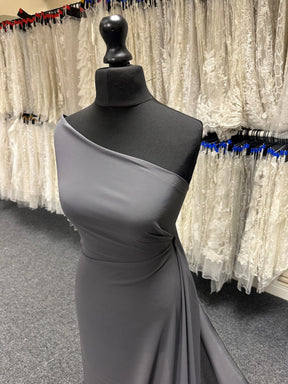 Grey Polyester Chiffon - Benevolence